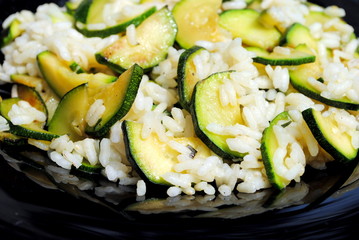 risotto alle zucchine