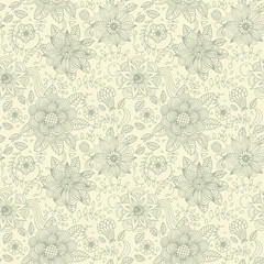 Light seamless pattern for retro wallpapers