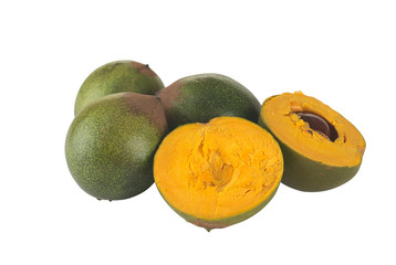 Fruit called Lucuma (lat. Pouteria lucuma)