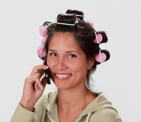 Woman on the phone