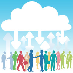 Company people business IT cloud computing