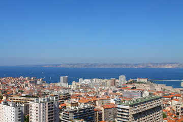 Fototapeta na wymiar Marseille in France