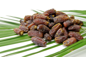 Dates Fruit isolated on white Background