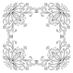 Abstract background, contours