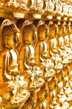 Golden Buddha background