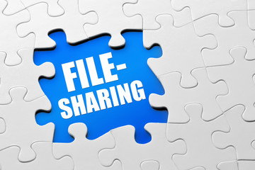 Fototapeta premium Filesharing