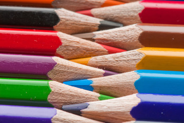 Naklejka premium color pencil
