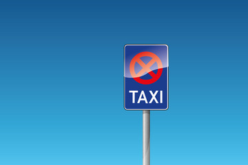 Verkehrszeichen 229 Taxenstand Taxi