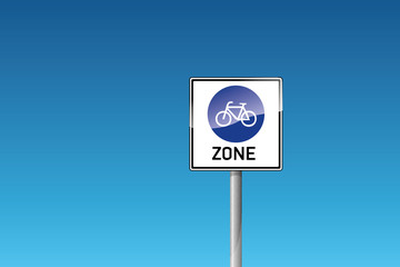 Verkehrszeichen 244.1 Beginn einer Fahrradstraße