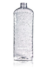 Plastic bottle of water