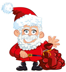 Cartoon Santa Clause