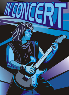 in concert - lead guitarist
