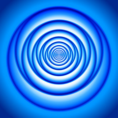 Abstract Blue vortex