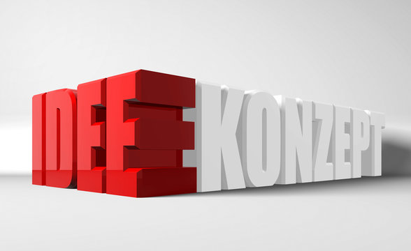 Idee, konzept