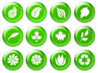 植物のアイコンセット