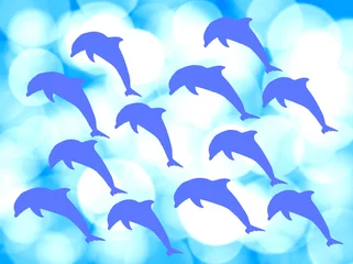 Gordijnen Dolfijn © yuuen