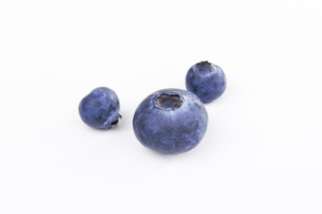 Three Blueberries