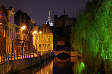 Ghent by night