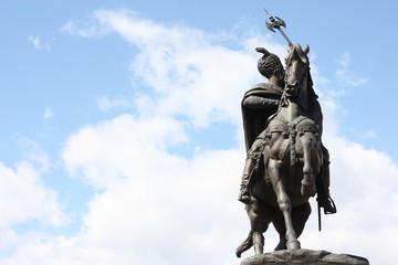 Fototapeta premium Statue of a leader