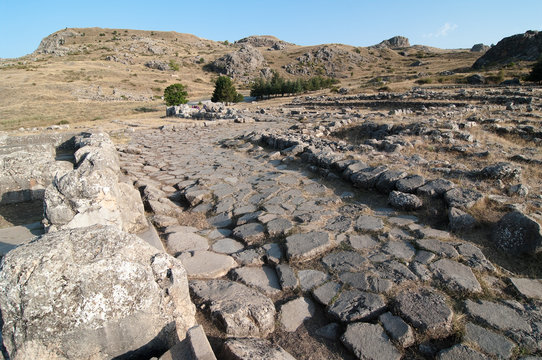 Ruins of Hattusa, Turkey