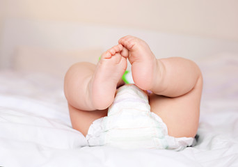 feet of a baby