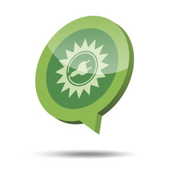 3d solar energy icon