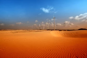 Afwasbaar fotobehang desert energy © yellowj