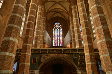 Pipe organ in St Jacob and Agnes church.