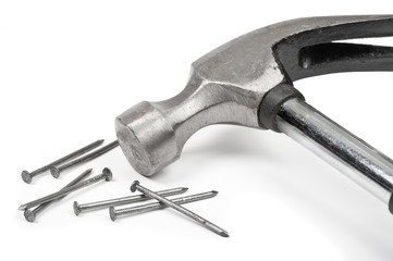 Hammer and nails