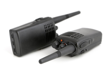 Pair of portable radio sets