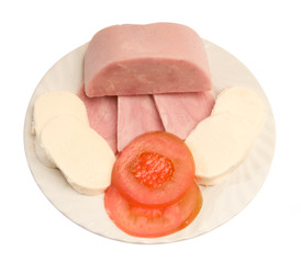 prosciutto e formaggio