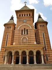 Fototapeta na wymiar Katedra Timisoara