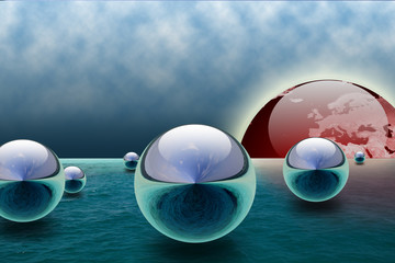 Kugeln im Meer © frank0703