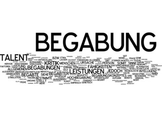 Obraz premium Begabung