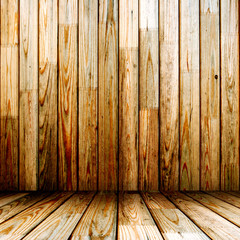 wooden room