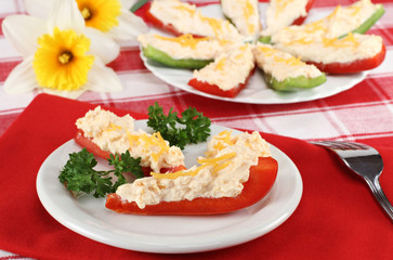 Overnight Stuffed Peppers Hors d'oeuvre