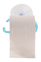 Toilet paper. Isolated