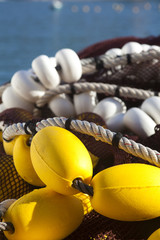 Redes de pesca, Lekeitio, Bizkaia, España