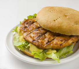 chicken burger