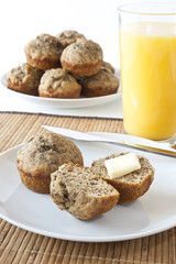 Banana Muffin Breakfast