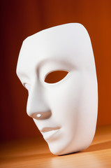 Masks with theatre concept