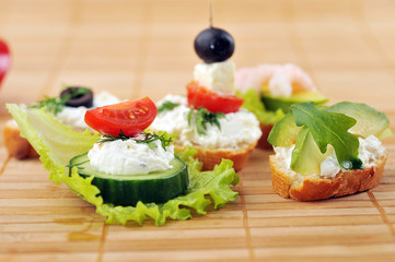 small sandwich