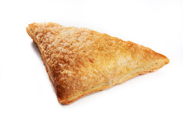 Puff cake isolated