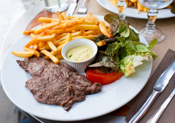 juicy steak beef