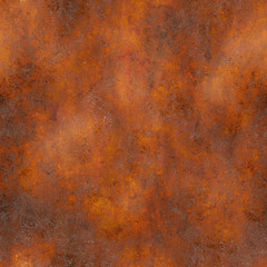 Seamless rusty metal panel texture with fine detail - obrazy, fototapety, plakaty
