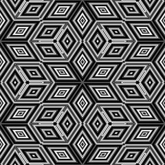 Cubes abstraits 3d ressemblant à une illustration Escher