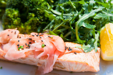Grilled Salmon