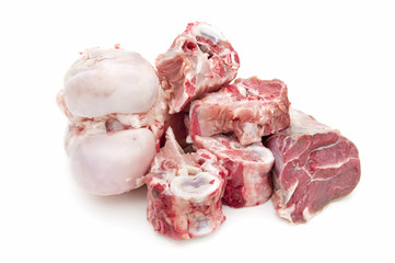 bones, fresh meat