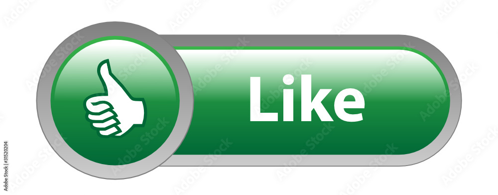 Poster like web button (share recommend comment vote send thumbs up)