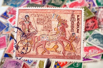timbres - 2,00 -  Ramsès - philatélie France
